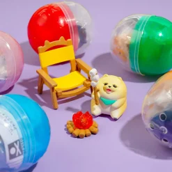 Animal Attraction Fluffy Dog Camp Gachapon