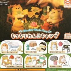 Animal Attraction Fluffy Dog Camp Gachapon