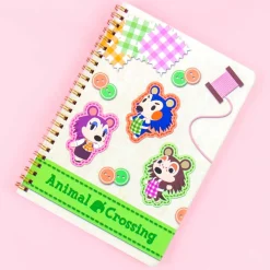 Animal Crossing Able Sisters Spiral Grid Notebook