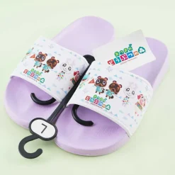 Animal Crossing Indoor Slippers - Purple / Large