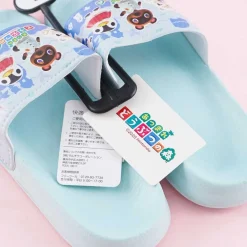 Animal Crossing Indoor Slippers - Blue / Large