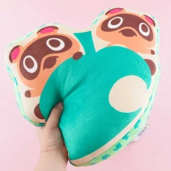 Animal Crossing Timmy & Tommy Leaf Cushion