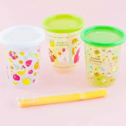 Animal Crossing Tumbler With Straw Set