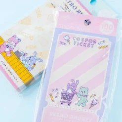 Animal Market Retro Sticky Notes