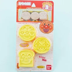 Anpanman Bread Punch Cutter Set - 3 pcs