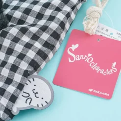 Bad Badtz Maru Checkered Drawstring Bag