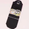 Bad Badtz Maru Embroidered Heel Socks