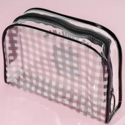 Bad Badtz-Maru Checkered Clear Pouch