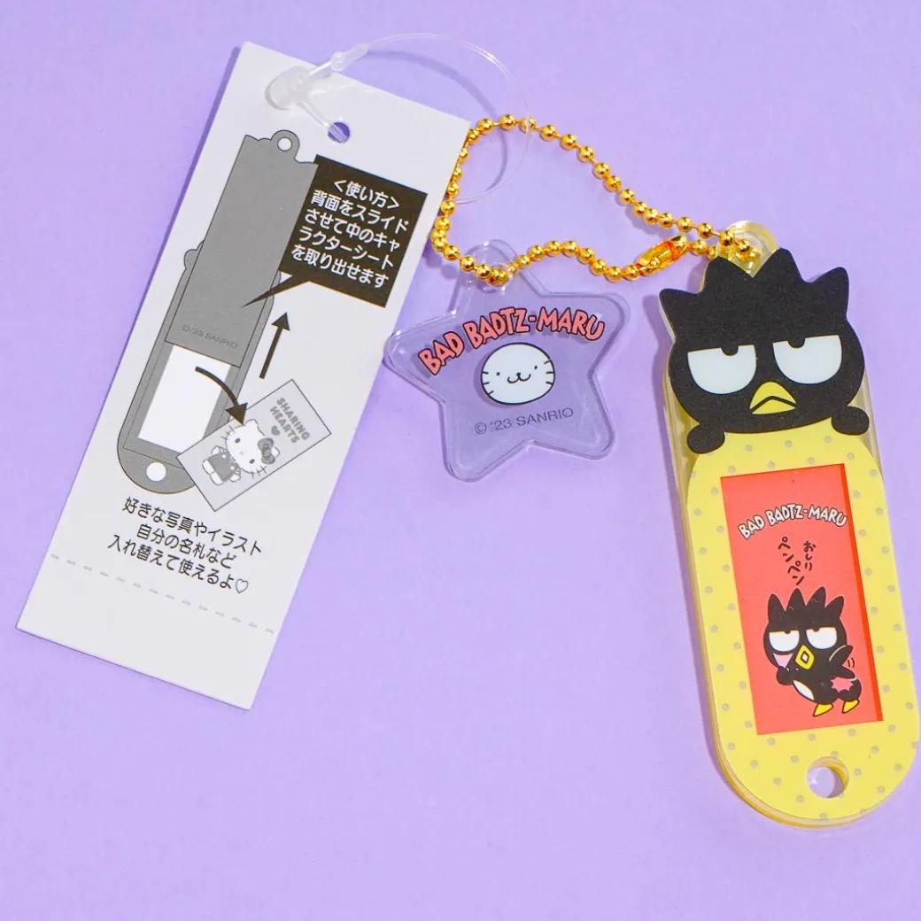 Bad Badtz-Maru Name Tag Charm