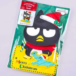 Bad Badtz-Maru Shaking Christmas Card