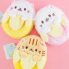 Bananya Fluffy Coin Purse