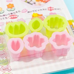 Bento Flower Garden Food Cutter Set - 6 pcs