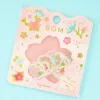 BGM Flake Seal Stickers - Colorful Sakura Blooms