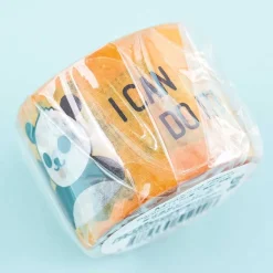 BGM Panda Five Masking Tape - Yellow