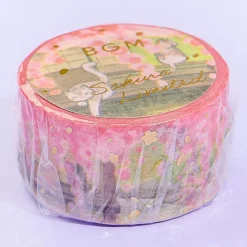 BGM Sakura Cat Masking Tape