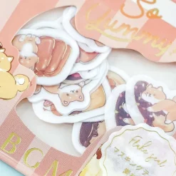 BGM Sticker Flakes - So Yummy Hungry Shiba