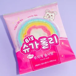 Big Sugar Rolly Rainbow Cotton Candy
