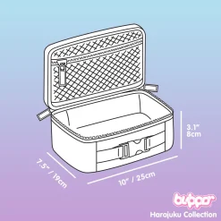 Blippo Harajuku Square Lunch Box