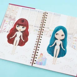 Blythe Fashion Stylist Sticker Book