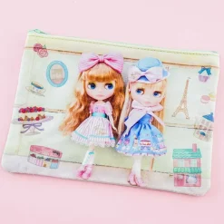 Blythe Fashion Twins Flat Pouch