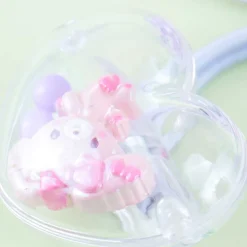 Bonbonribbon Clear Heart Hair Tie