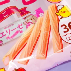 Bourbon Elise Wafer Sticks - Easter Strawberry