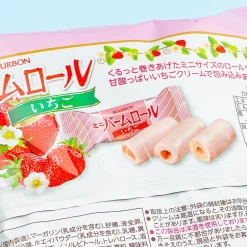 Bourbon Mini Balm Cake Rolls - Strawberry