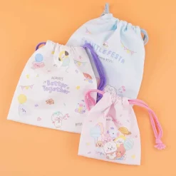 BT21 Baby Festa Drawstring Pouch Set - 3 pcs