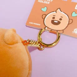 BT21 Baby Plushie Reel Key Holder - SHOOKY