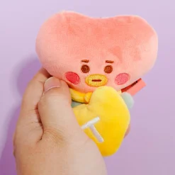 BT21 Baby Plushie Reel Key Holder - TATA