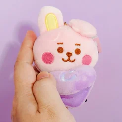 BT21 Baby Plushie Reel Key Holder - COOKY