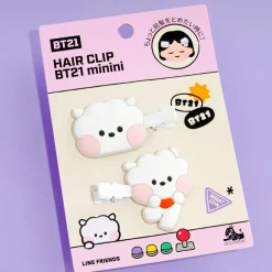 BT21 Bangs Hair Clips - RJ