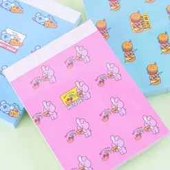 BT21 Fast Food Memo Pad