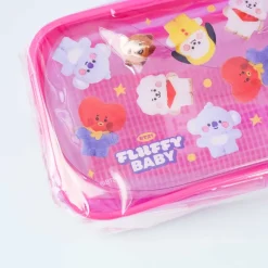 BT21 FLUFFY BABY Clear Pen Case