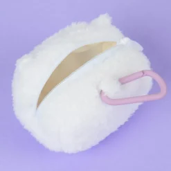 BT21 Fluffy Coin Purse With Carabiner - RJ