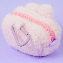BT21 Fluffy Coin Purse With Carabiner - COOKY