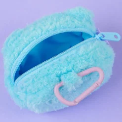 BT21 Fluffy Coin Purse With Carabiner - KOYA