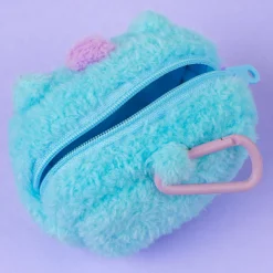 BT21 Fluffy Coin Purse With Carabiner - MANG