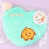 BT21 Fluffy Heart Pouch With Chocolate - SHOOKY
