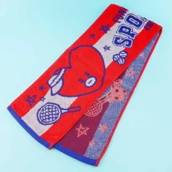 BT21 Jacquard Long Face Towel - Tata