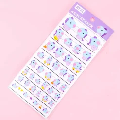 BT21 Mang Four Size Stickers