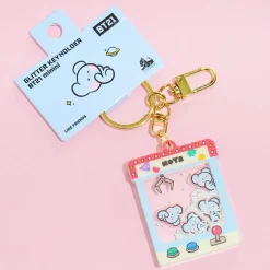 BT21 Minini Crane Game Glittery Key Holder - KOYA