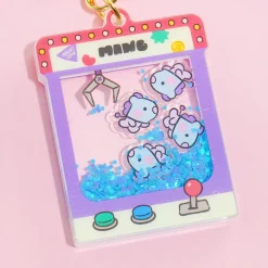 BT21 Minini Crane Game Glittery Key Holder - MANG