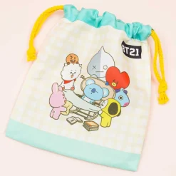 BT21 Picnic Fun Drawstring Pouch