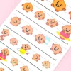 BT21 Shooky Four Size Stickers