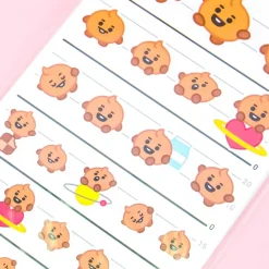 BT21 Shooky Four Size Stickers