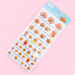 BT21 Shooky Four Size Stickers