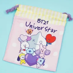 BT21 Universtar Drawstring Pouch