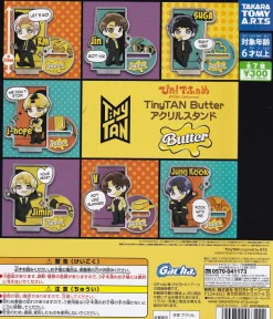 BTS TinyTAN Butter Acrylic Stand Gachapon