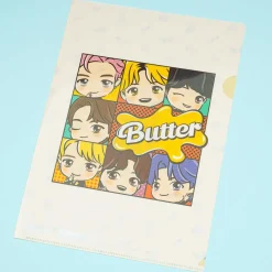 BTS TinyTAN Butter Clear A4 File